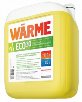 Теплоноситель Warme Eco 30, 10кг